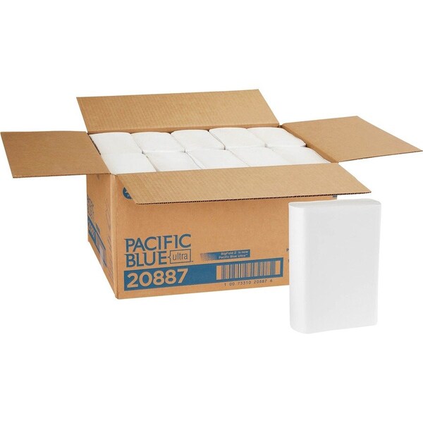 Georgia-Pacific Big Fold Premium Bigfold Paper Towels, White, 12 PK - GPC20887