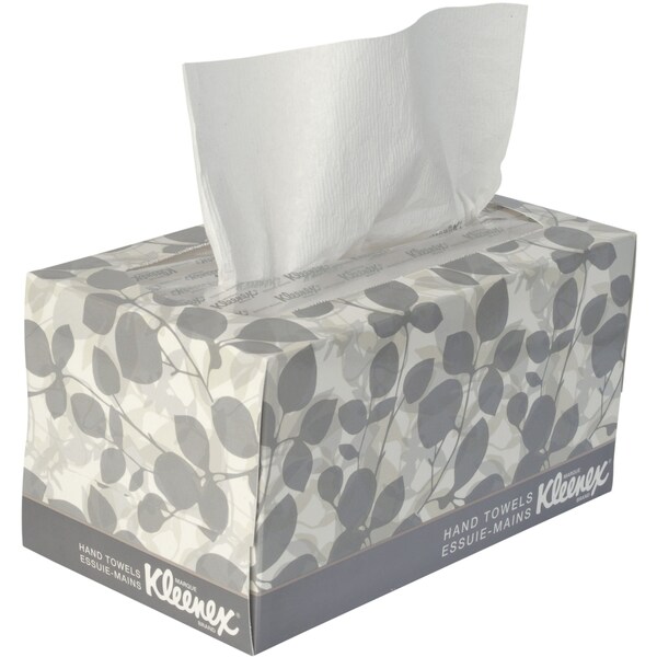 Kleenex Pop-Up Paper Towels, 1 Ply, 120 Sheets, White, 18 PK - 01701CT
