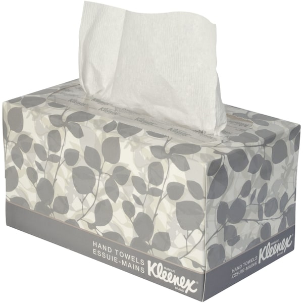 Kleenex Pop-Up Paper Towels, 1 Ply, 120 Sheets, White, 18 PK - 01701CT