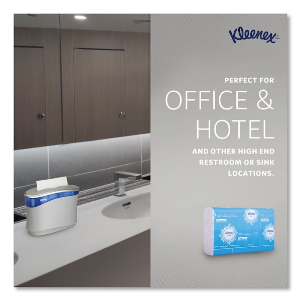 Kleenex Reveal Multifold Paper Towels, 2 Ply, 150 Sheets, White, 16 PK - 46321