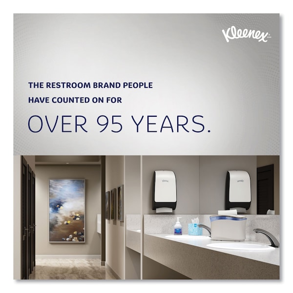 Kleenex Reveal Multifold Paper Towels, 2 Ply, 150 Sheets, White, 16 PK - 46321