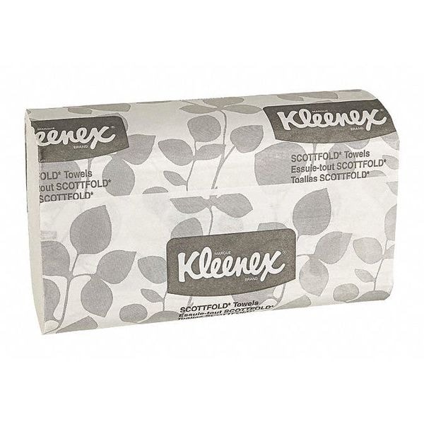 Kimberly-Clark Professional Sottfold C-Fold Paper Towels, 1 Ply, 120 Sheets, White, 25 PK - 13254