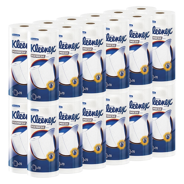 Kimberly-Clark Professional Perforated Roll Paper Towels, 1 Ply, 70 Sheets, White, 24 PK - 13964