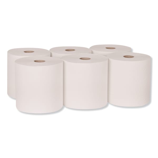 Tork Tork Paper Hand Towel Roll White H21, Advanced, 100% Recycled Fiber, 6 rolls x 800 ft, RB800 - RB800