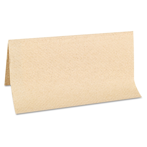 Gen Single Fold Paper Towels, 1 Ply, 250 Sheets, Natural, 4000 PK - G1507