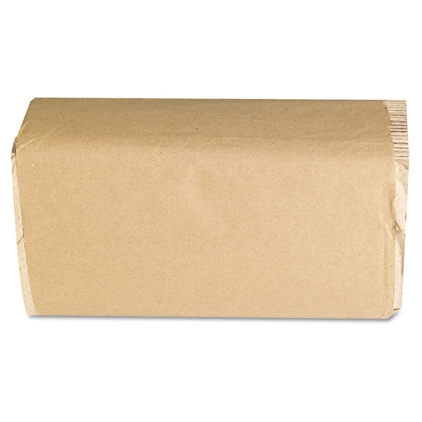 Gen Single Fold Paper Towels, 1 Ply, 250 Sheets, Natural, 4000 PK - G1507
