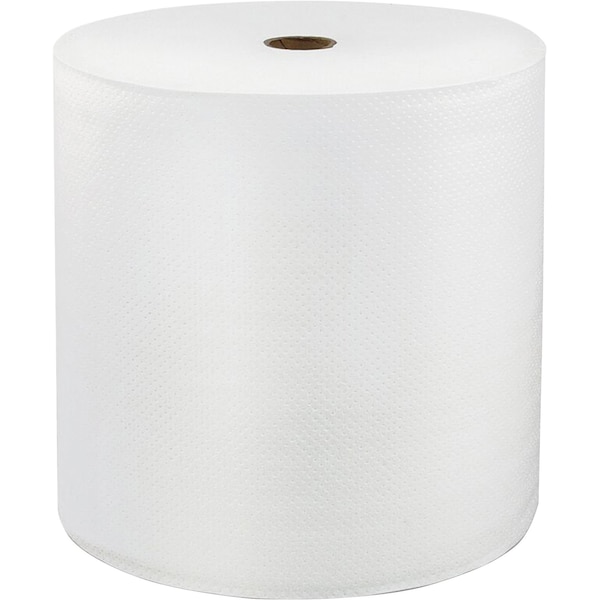 Locor Hardwound Paper Towels, 1 Ply, Continuous Roll Sheets, 800 ft, White, 6 PK - 46896