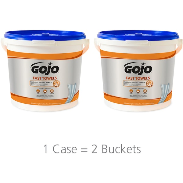 Gojo GOJO Cleaning Towel Paper Towels, White, 2 PK - GOJ629902CT