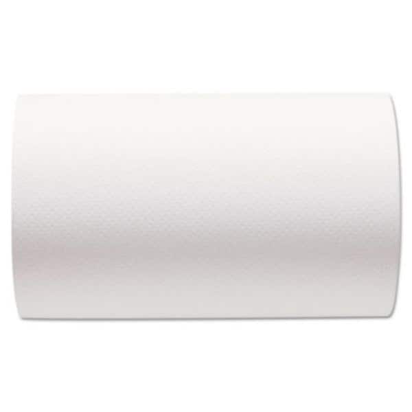 Procomfort 9 x 400 ft. Hardwound Paper Towel Roll, White - Nonperforated - PR2470398