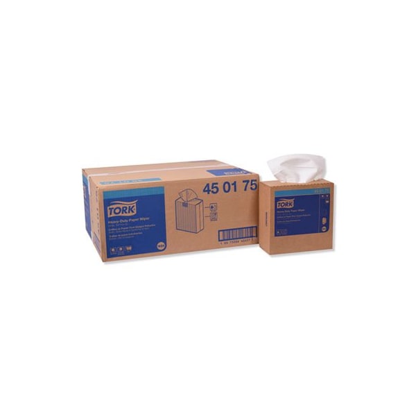 Essity Professional Hygiene N.A. Tork, HEAVY-DUTY PAPER WIPER, 9.25 X 16.25, WHITE, 10PK - 450175
