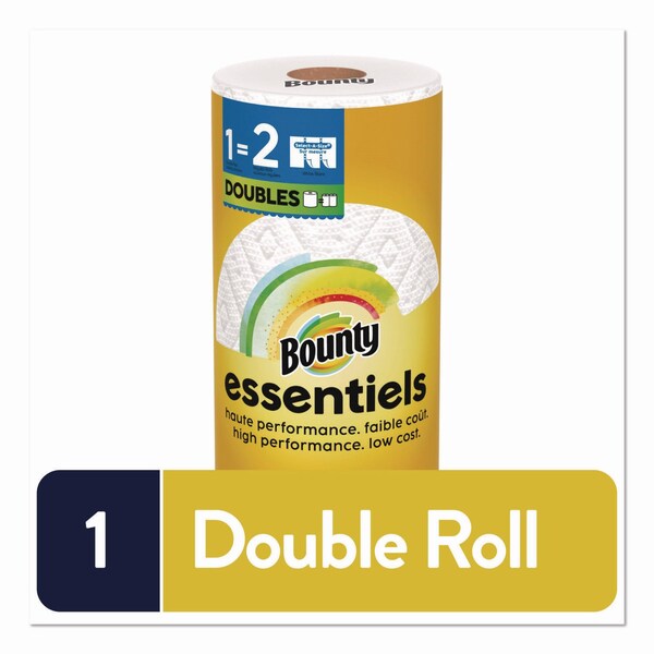Bounty Essentials Select-A-Size Kitchen Roll Paper Towels, 2-Ply, 108 Sheets/Roll, 24PK - 80810311