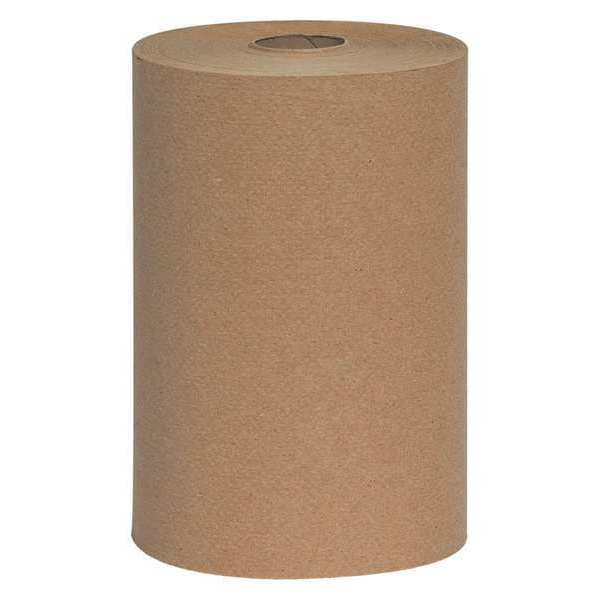 Advantage Advantage Hardwound Paper Towels, Continuous Roll Sheets, 350 ft, Kraft, 12 PK - TTKRT