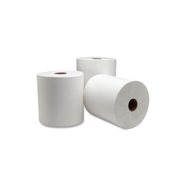Essity Tork, ADVANCED HARDWOUND ROLL TOWEL, 7.88in X 1000 FT, WHITE, 6PK - 214405