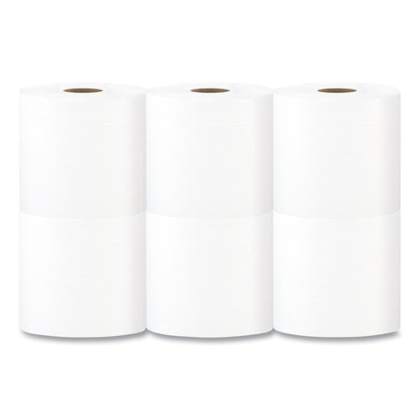 Cascades Pro Tuff-Job Spunlace Towels, Centerpull Roll, 8 x 13, White, 369 Sheets/Roll, 6PK - W601