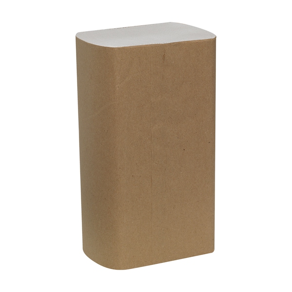 Georgia-Pacific Pacific Blue Basic Multifold Paper Towels, 1 Ply, 250 Sheets, White, 4000 PK - 20204