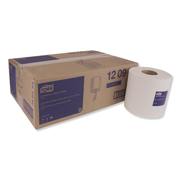 Tork Tork Centerfeed Paper Towel White M2, High Absorbency, 6 x 500 Sheets, 120932 - 120932