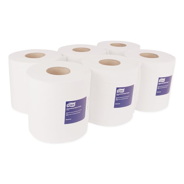 Tork Tork Centerfeed Paper Towel White M2, High Absorbency, 6 x 500 Sheets, 120932 - 120932