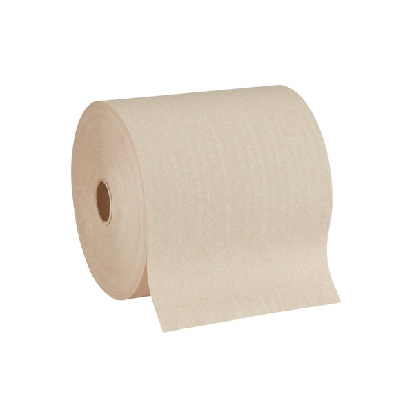 Georgia-Pacific Pacific Blue Ultra Hardwound Paper Towels, 1 Ply, Continuous Roll Sheets, 1150 ft, Brown, 3 PK - 26496