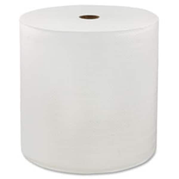 Bedding Beyond 7 in. x 850 ft. Locor  Hard Wound Roll Towels, White - BE3203813