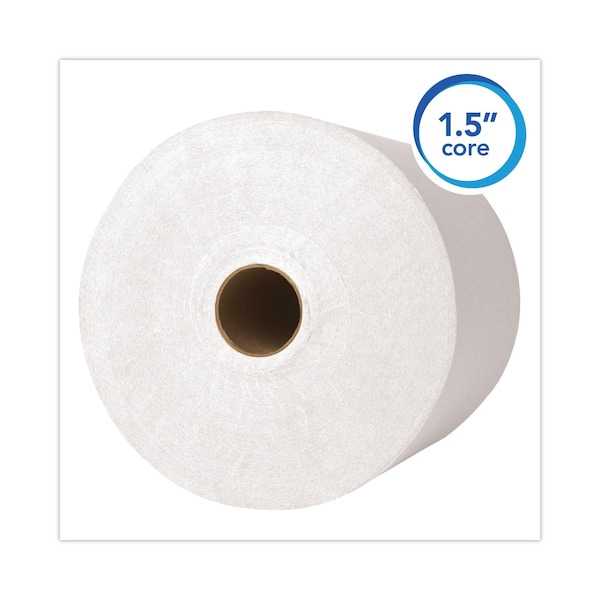 Scott Essential Hardwound Paper Towels, 1 Ply, Continuous Roll Sheets, 425 ft, White, 12 PK - 1080