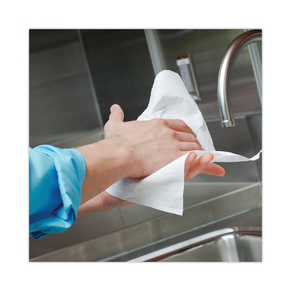 Scott Essential Hardwound Paper Towels, 1 Ply, Continuous Roll Sheets, 425 ft, White, 12 PK - 1080