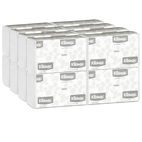 Kimberly-Clark Professional Kleenex C-Fold Paper Towels, 150 Sheets, 16 PK - 1500