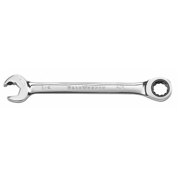 Llave combinada de trinquete de extremo abierto de 12 puntos Gearwrench de 5/8 pulgadas y 72 dientes - 85580