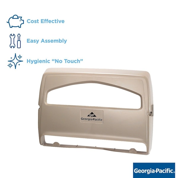 Georgia-Pacific Dispn Tissue Safetgard Seatcover Gray - 57737