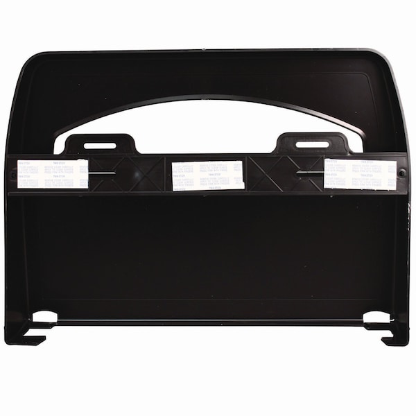 Impact Products Toilet Seat Cover Dispenser, 16.4 x 3.05 x 11.9, Black, PK2 - IMP 1122