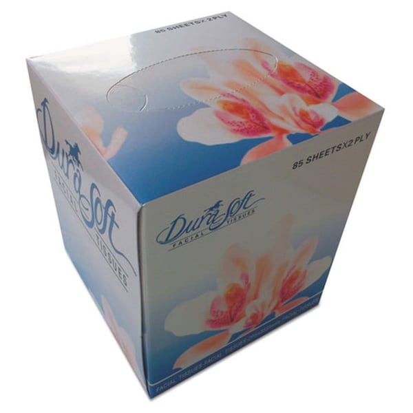 Kd Encimera 2-Ply Facial Tissue Cube Box, White - Box of 85 - 36PK - KD2490118