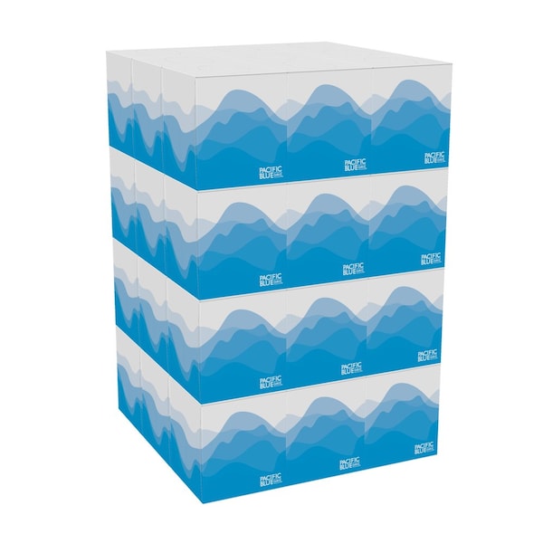 Georgia-Pacific Preference 2 Ply Facial Tissue, 100 Sheets, 36 PK - 46200