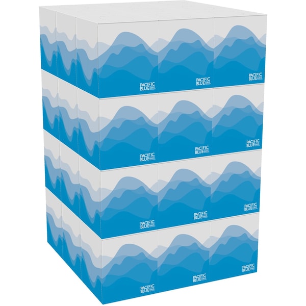 Georgia-Pacific Preference 2 Ply Facial Tissue, 100 Sheets, 36 PK - 46200