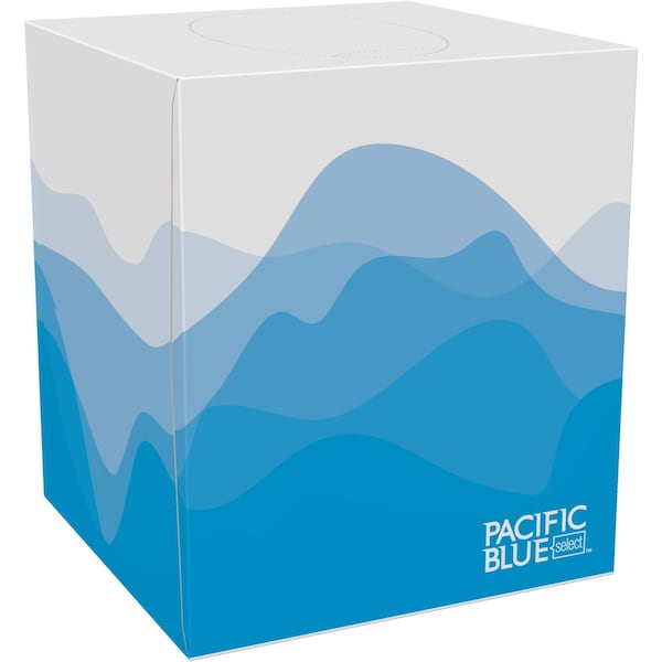 Georgia-Pacific Preference 2 Ply Facial Tissue, 100 Sheets, 36 PK - 46200