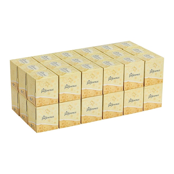 Georgia-Pacific Preference 2 Ply Facial Tissue, 100 Sheets, 36 PK - 46200