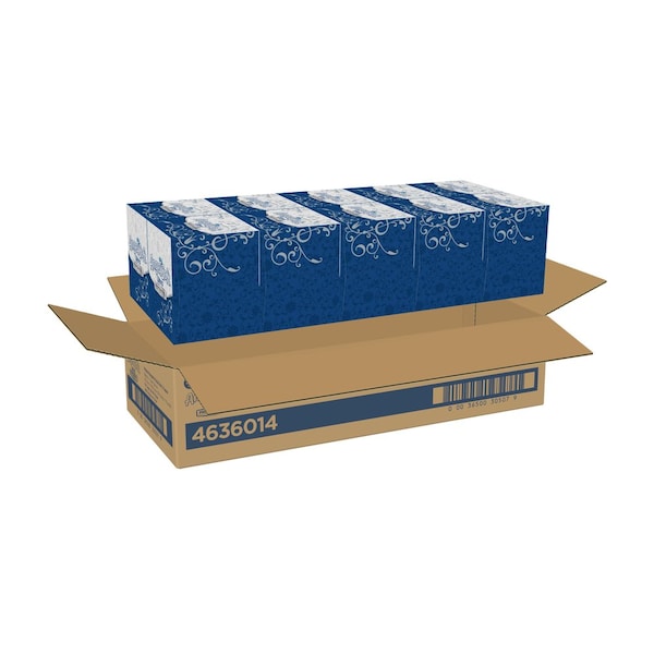 Georgia-Pacific Angel Soft Ultra Professional Series 2 Ply Facial Tissue, 96 Sheets, 10 PK - 4636014