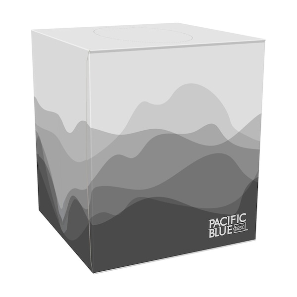 Georgia-Pacific Envision 2 Ply Facial Tissue, 85 Sheets, 36 PK - 47510
