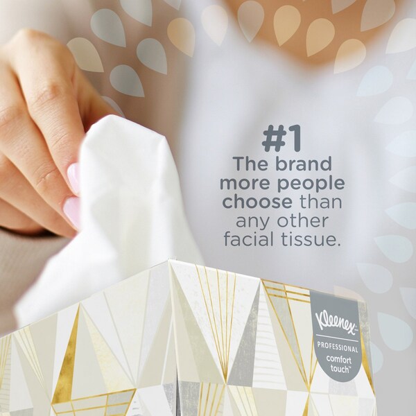 Kimberly-Clark Professional Boutique, 2 Ply Facial Tissue, 12 Boxes, 95 Sheets per Box - 21200