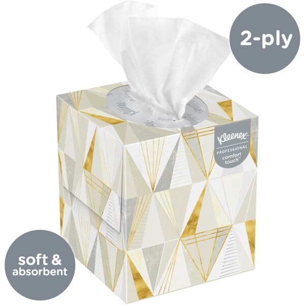 Kimberly-Clark Professional Boutique, 2 Ply Facial Tissue, 12 Boxes, 95 Sheets per Box - 21200