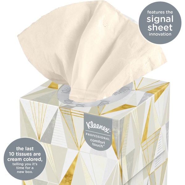 Kimberly-Clark Professional Boutique, 2 Ply Facial Tissue, 12 Boxes, 95 Sheets per Box - 21200