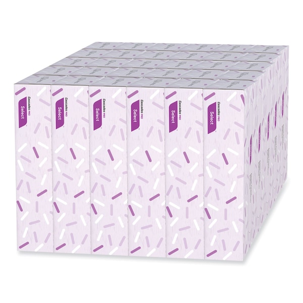 Cascades Pro 2 Ply Facial Tissue, 100 Sheets - F950