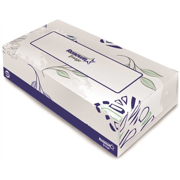 Renown Premium 2-Ply Flat Box Facial Tissue, 30PK - REN06037-SP