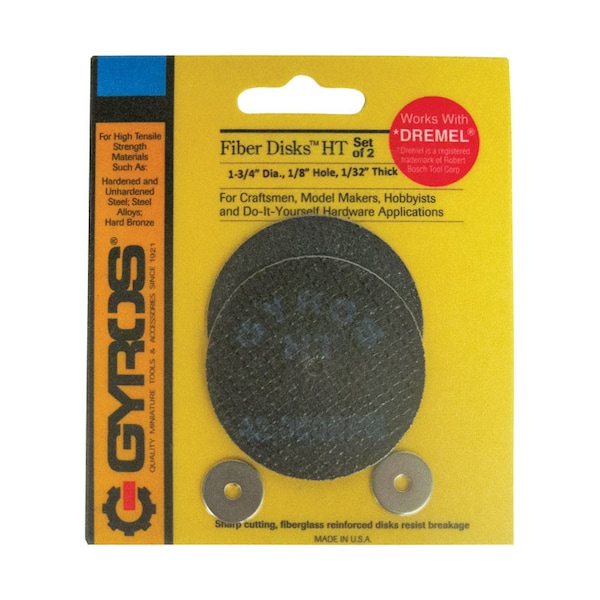 Disco de Fibra para Gyros Ht 1.75X1/8Hl - 11-31702