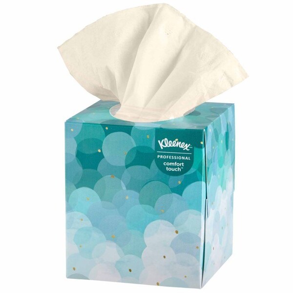 Kleenex Boutique Facial Tissue White 8-2/5 X 8-2/5 Inch, 95PK - 21270