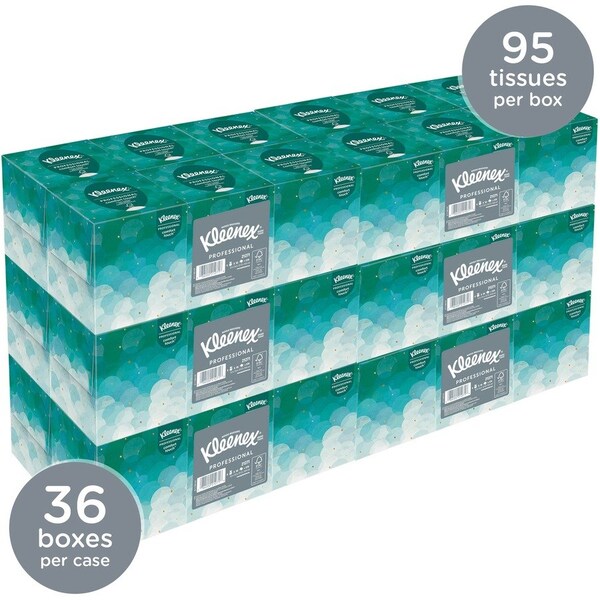 Kleenex Tissue, Facial, 6Pk, Bndl 6PK - KCC21271CT