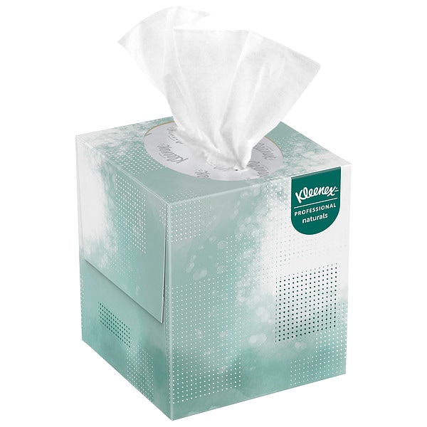 Kimberly-Clark Professional Naturals, 2 Ply Facial Tissue, 36 Boxes, 90 Sheets per Box - 21272
