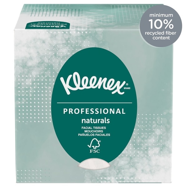 Kimberly-Clark Professional Naturals, 2 Ply Facial Tissue, 36 Boxes, 90 Sheets per Box - 21272