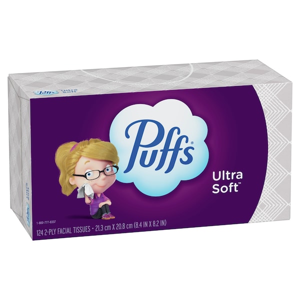 Puffs Puffs Ultra Soft 124 ct Facial Tissue - 35669