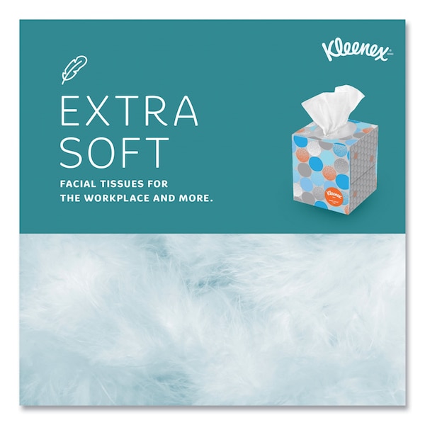 Kleenex 3 Ply Facial Tissue, 60 Sheets - 21286