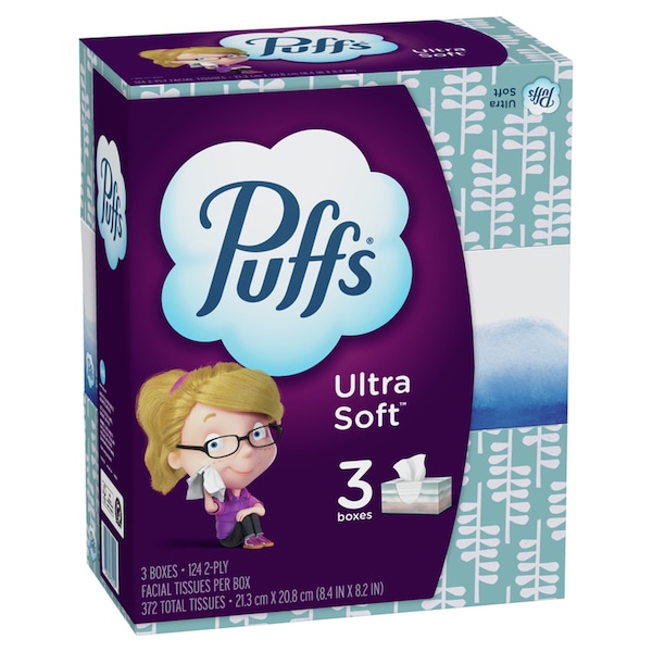 Puffs Puffs Ultra Soft 124 ct Facial Tissue - 35520