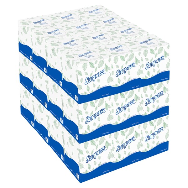 Kimberly-Clark Professional 2 Ply Facial Tissue, 90 Sheets, 36 PK - 21320